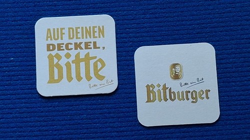 Bitburger bierdeckel als - bitburger,