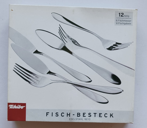 Fischbesteck tchibo teilig - fischbesteck, 12-teilig