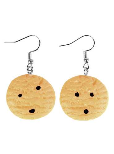 Cookie ohrringe lustiges - ohrringe,