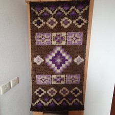 Wandteppich, original 70iger Jahre DDR geknüpft