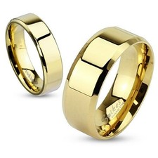 Damen Herren Ring Edelstahl