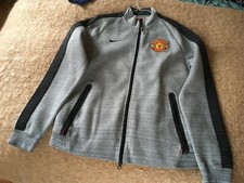 Nike Manchester United N98 Tech Trainingsjacke - Grau - Größe "M" 