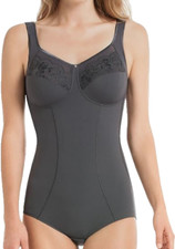 Anita Comfort Amica Korselett anthrazitgrau 34E Abnehmen kabellos Kontrollkörper