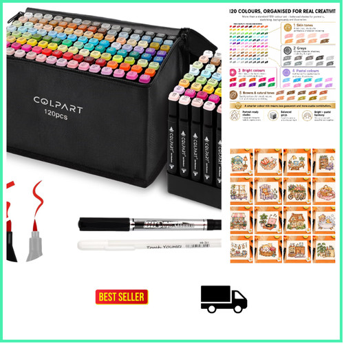 Alkohol marker twin tip - marker,
