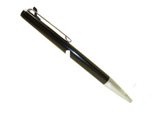 NR MINT MONTBLANC 780 Black & Chrome Lever Ballpoint Pen