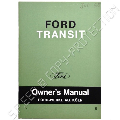 Ford transit owners - transit,