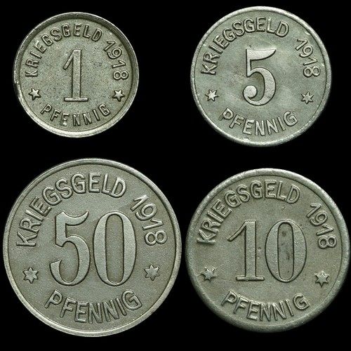 Notgeld 10 50 pfennig - &,