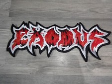 Exodus thrash metal backpatch - exodus,