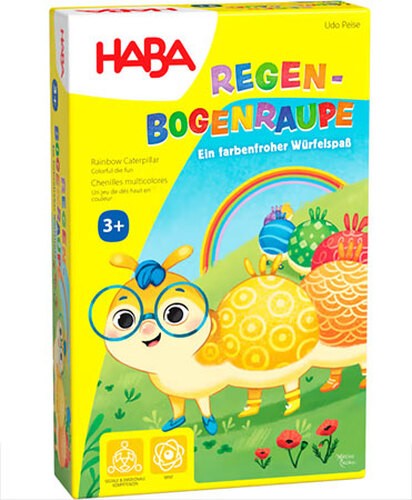 Spiel regenbogenraupe - spiel, (haba)