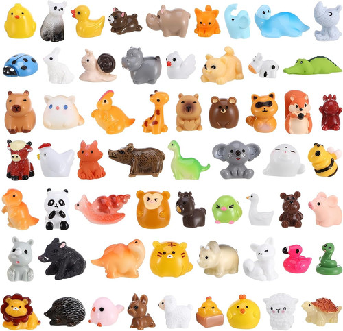 Mini harz tierfiguren set - mini,