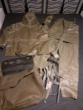 Abc Schutzanzug Zodiak Gr. I Bund Gasmaske Gummianzug Rubber Nbc Suit Prepper