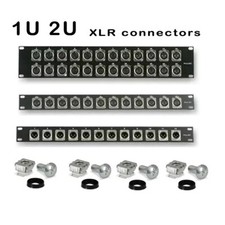 Rack Panel Zoll 19" montiert