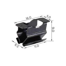 5 x Halteclip Mittel-Konsole