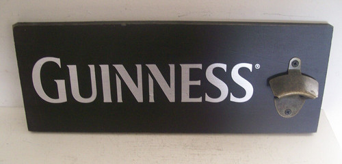 Holz wandbehang guinness - holz,