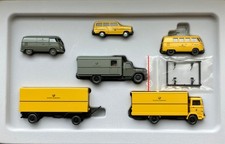 Wiking Set Edition 2007 Post Museums Shop Zeltgrau und Honiggelb Nr 80-12