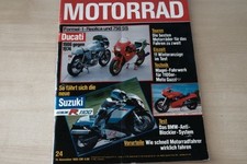 1) Motorrad 24/1985 - Suzuki GSX-R 1100 mit 130PS - Ducati F1 Replica mit 70PS