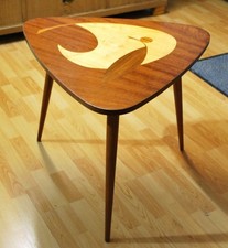 Vintage Clubtisch, Nierentisch, Couchtisch, Beistelltisch 1960er