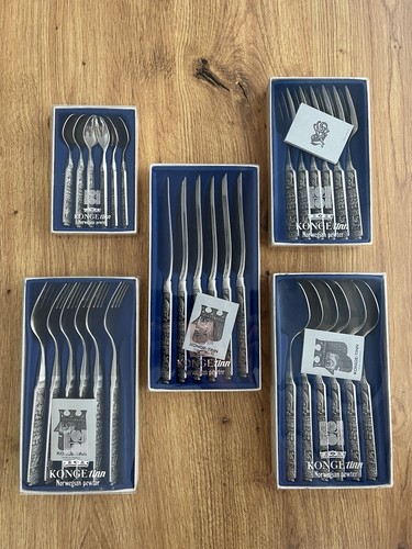 Konge tinn besteckset aus - tinn,