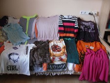 11tlg. sexy Damen Mädchen Bekleidungspaket S-M H&M Only Cecil Street One Zero!