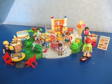 5644 Eisdiele Eis Cafe Imbiss massig Figuren Zubehör City Life PLaymobil 7233