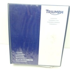 Original Triumph Thunderbird 1600 1700 Storm Commander Werkstatthandbuch C5151