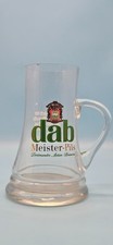 DAB Pils Trank nach Meister Brauch 0,4l Bierkrug alt Glas Bier Brauerei Krug