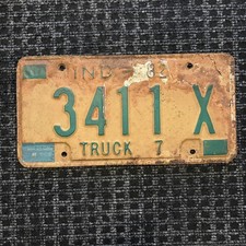 Original US Auto Kennzeichen