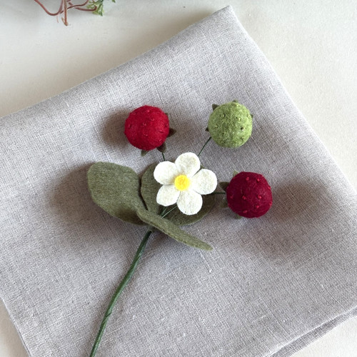 Filz wilde walderdbeeren pick - wilde,