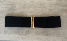 Taillengürtel  /Gummigurt XL  - Schwarz