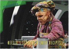 TCS 1208 Star Trek Voyager Season 1 Series 2 Neelix's Scratch N Sniff Recipes R1