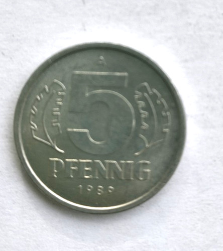 Ddr pfennig 1989 - ddr, sehr