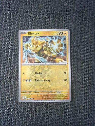 Pokemon karte elektek 053 - pokemon, 053/162