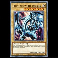 Blue-Eyes White Dragon SDWD-EN001 Common Structure Deck Destiny Yu-Gi-Oh Card