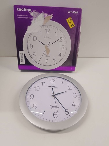 Technoline silberne wanduhr - silberne,