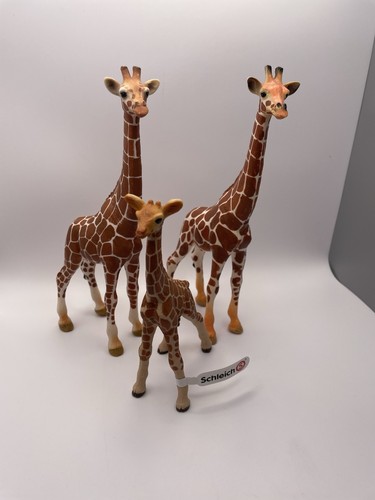 Giraffen wildtiere schleich - 3x,