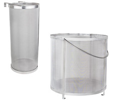 Bierfilter Hopfenfilter Edelstahl Durchlass Filter Sieb Selbstbrauen Beeketal 