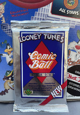 1990 UPPER DECK LOONEY TUNES ALL STARS COMIC BALL PACK 12 Cards BUGS BUNNY MLB!!