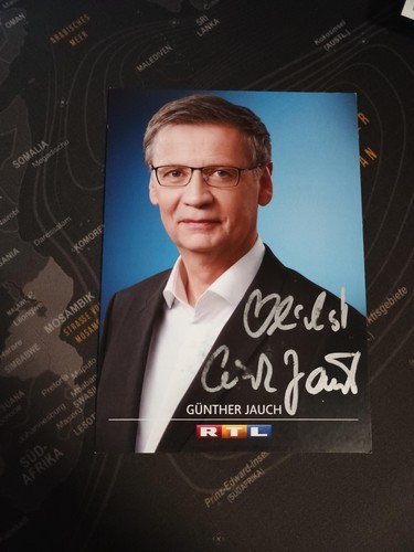 Autogramm günther jauch rtl - günther,