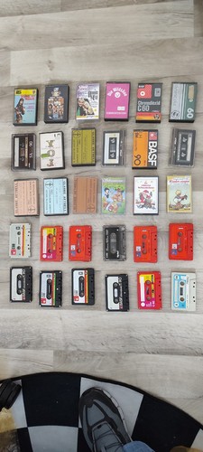 30x stück compact cassette - 30x,