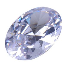 56.66ct Weiß Saphir Ovaler