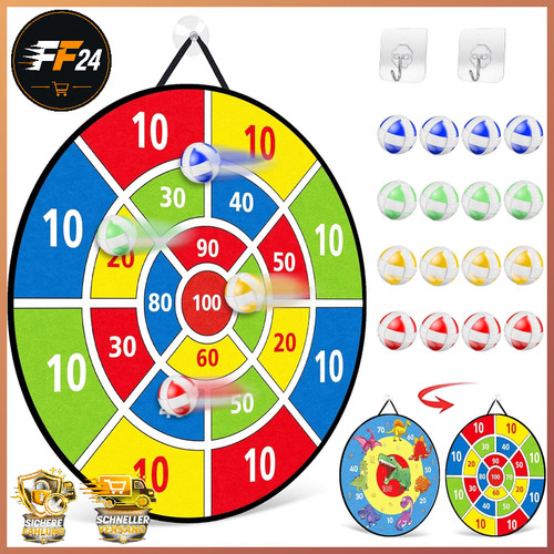 Dartscheibe für kinder 66cm - dartscheibe,