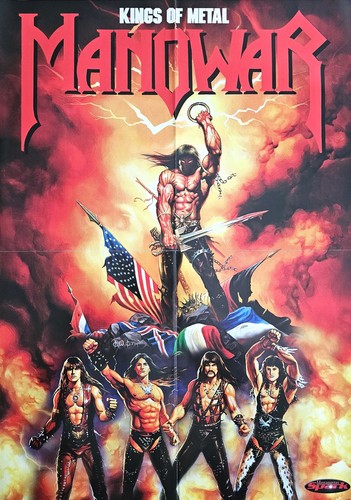 Manowar poster von - poster,