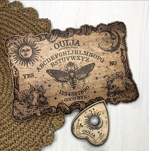 Hölzernes ouija board brett - hölzernes,