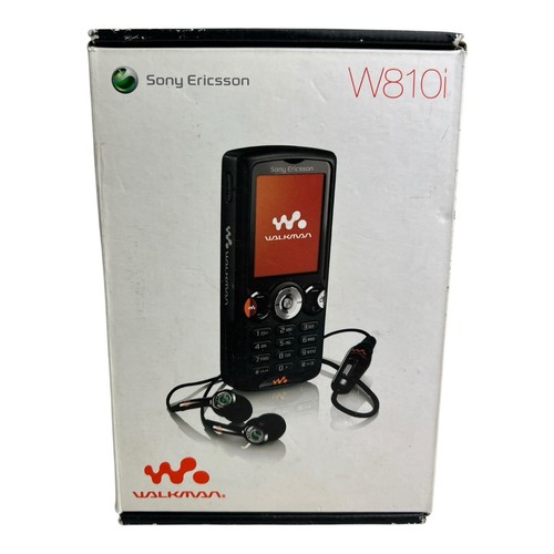 Sony ericsson w810i - sony, schwarz