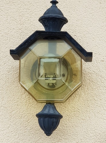 Achteckige wandleuchte - achteckige,