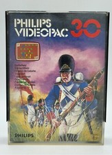 Philips Videopac Videospiel 30 Schlachtfeld 1980 Vintage