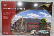 Faller H0 120079 Bausatz "E-Lokschuppen 2-ständig" NEU & OVP