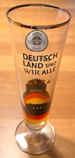 Bier - Glas  Warsteiner Tulpe, Fußball in Stuttgart: DEUTSCHLAND SIND WIR ALLE