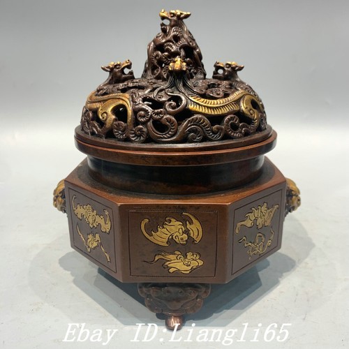 Purple bronze gold - 7.2''purple,