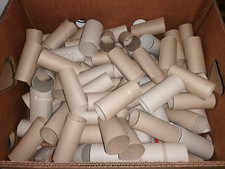 100 Toilettenpapierrollen Klorollen + 10 Küchenrollen Basteln Adventskalender 